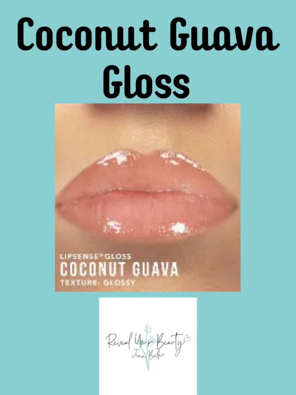 LipSense Coconut Guava Gloss- Discontinued